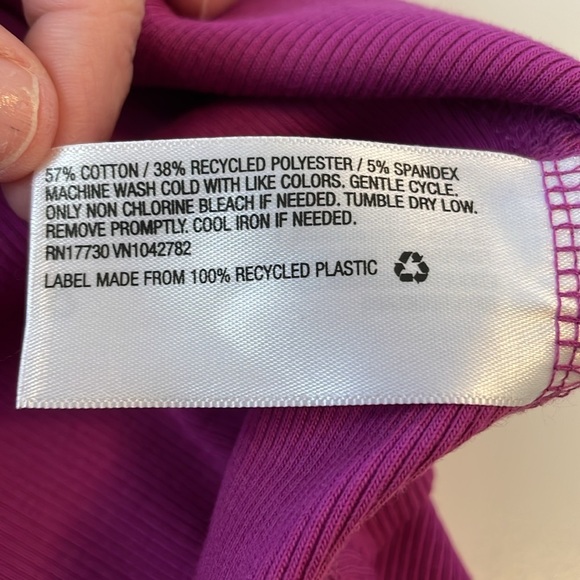 Women's Purple Ribbed Mini Dress - Wild Fable - Picture 5 of 5